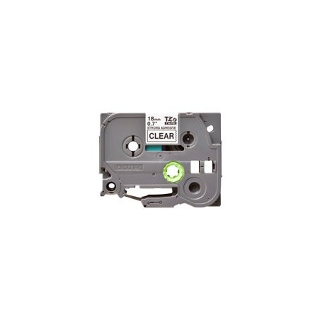 BROTHER TZES141 Taśma Brother 18mm BLACK ON CLEAR ADHESIVE TAPE BROTHER TZES141 Taśma Brother 18mm BLACK ON CLEAR ADHESIVE TAPE