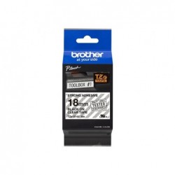 BROTHER TZES141 Taśma Brother 18mm BLACK ON CLEAR ADHESIVE TAPE BROTHER TZES141 Taśma Brother 18mm BLACK ON CLEAR ADHESIVE TAPE
