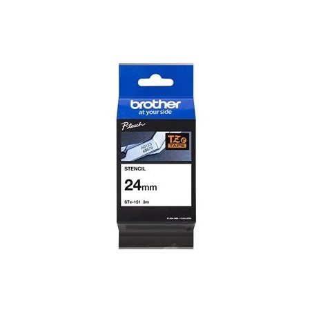 BROTHER STE151 Taśma Brother 24mm STENCIL TAPE BROTHER STE151 Taśma Brother 24mm STENCIL TAPE