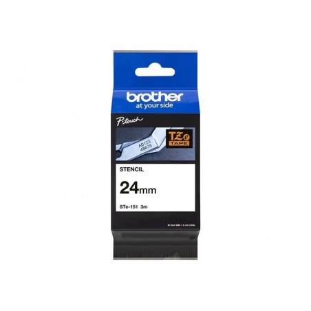BROTHER STE151 Taśma Brother 24mm STENCIL TAPE BROTHER STE151 Taśma Brother 24mm STENCIL TAPE