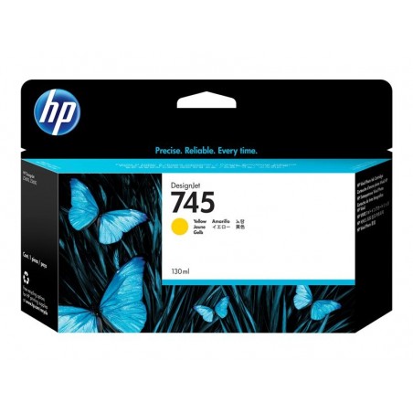 HP 745 130-ml Yellow Ink Cartridge HP 745 130-ml Yellow Ink Cartridge