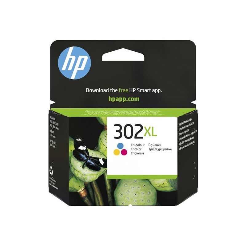 HP 302 XL Tri-color ink 330 pages HP 302 XL Tri-color ink 330 pages