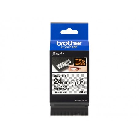 BROTHER TZESE5 Taśma Brother 24mm Security Tape BROTHER TZESE5 Taśma Brother 24mm Security Tape
