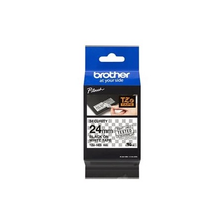 BROTHER TZESE5 Taśma Brother 24mm Security Tape BROTHER TZESE5 Taśma Brother 24mm Security Tape