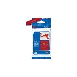 BROTHER P-Touch 24mm wind red/gold ribbon tape