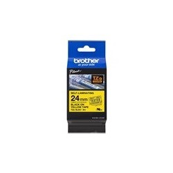 BROTHER TZeSL651 tape Black on Yellow 24mm BROTHER TZeSL651 tape Black on Yellow 24mm