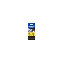 BROTHER TZeSL651 tape Black on Yellow 24mm BROTHER TZeSL651 tape Black on Yellow 24mm