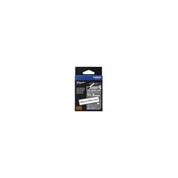 BROTHER Heat Shrink Tube Black on White 11.2mm
