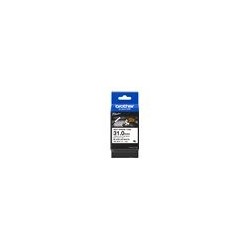 BROTHER Heat Shrink Tube Black on White 31.0mm BROTHER Heat Shrink Tube Black on White 31.0mm