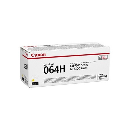 Canon oryginalny toner 064HY, 4932C002, yellow, high capacity Canon oryginalny toner 064HY, 4932C002, yellow, high capacity