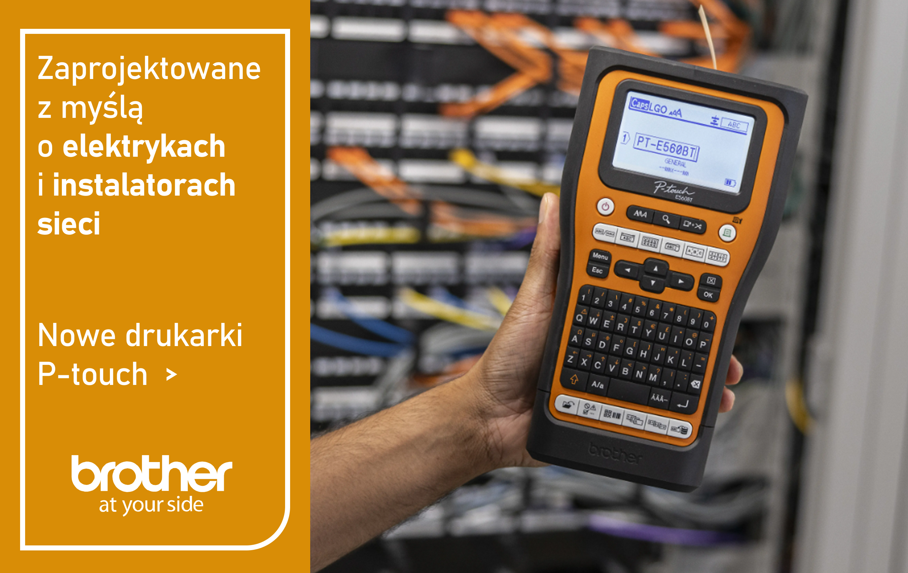 Nowe drukarki P-Touch