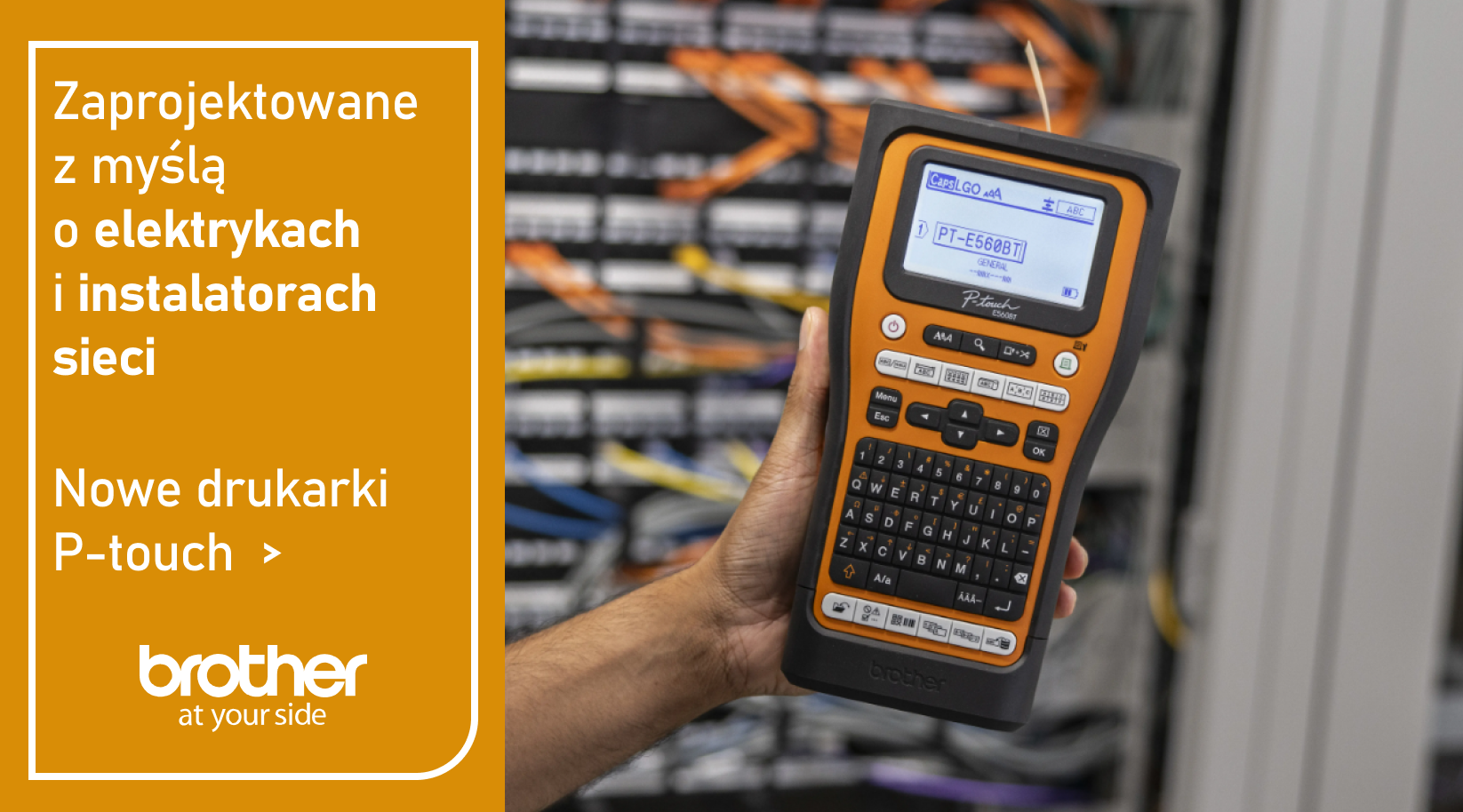 Nowe drukarki P-touch